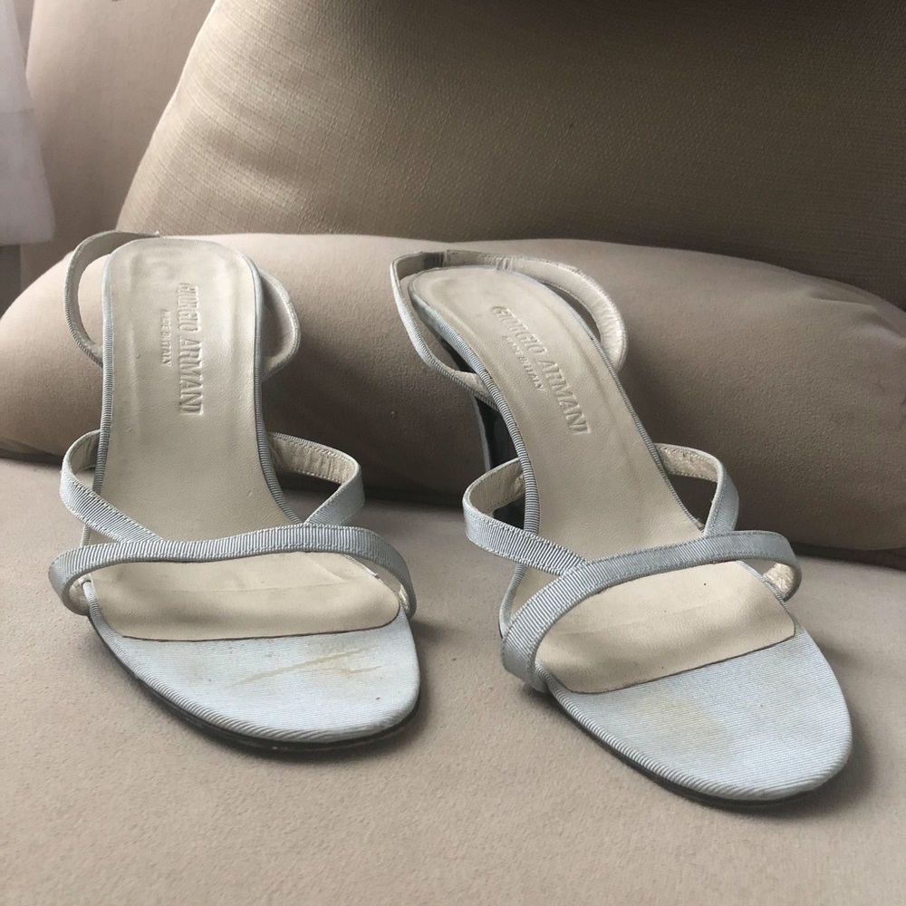 Giorgio Armani Slingback summer sandals